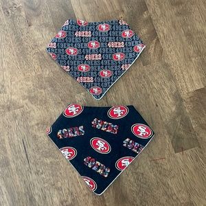NEW 49er Bandana bibs